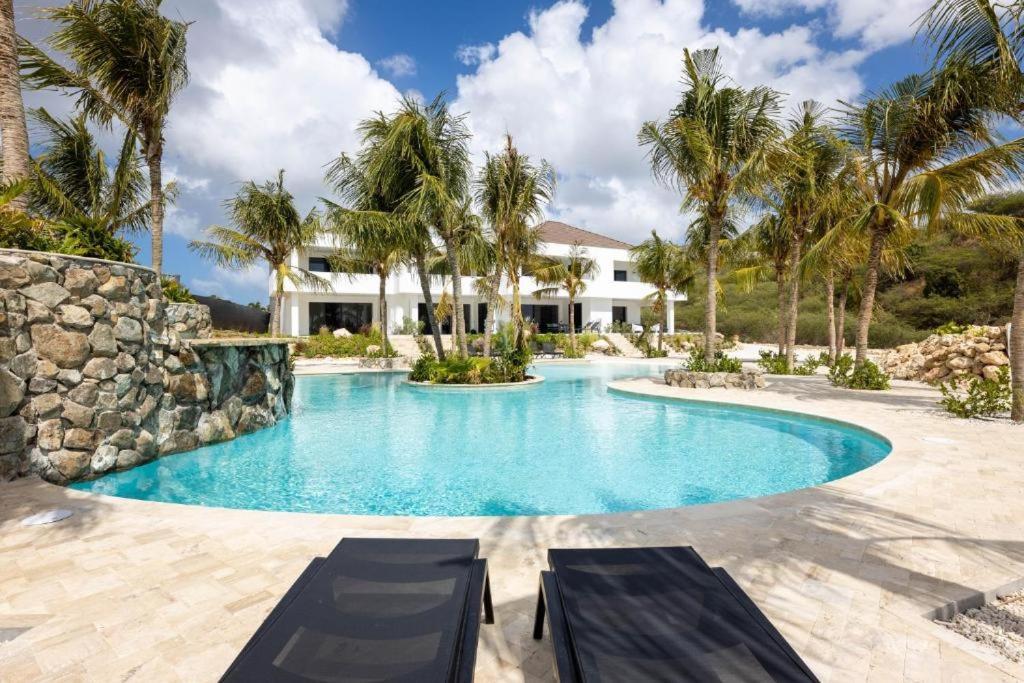 Blue Bay Penthouse Reef 5, Beach Golf Pool Dive With Ocean View Dorp Sint Michiel Exterior foto